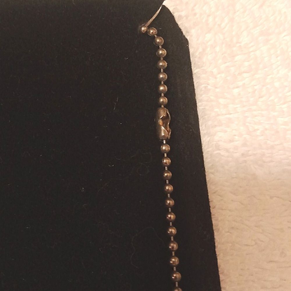 Vintage prima bella block lettered "GRANDMA" chain necklace - Picture 3 of 4